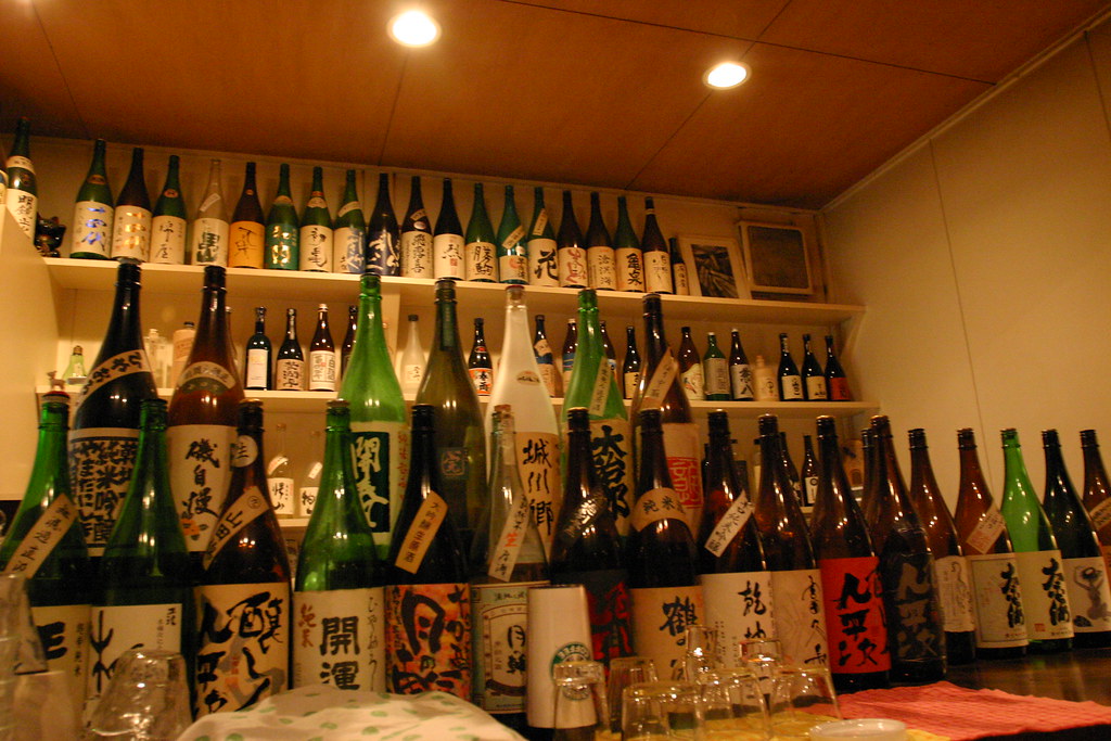Rice wine. Japanese Rice wine bar.ひみつの飲み何処路 kamome Flickr