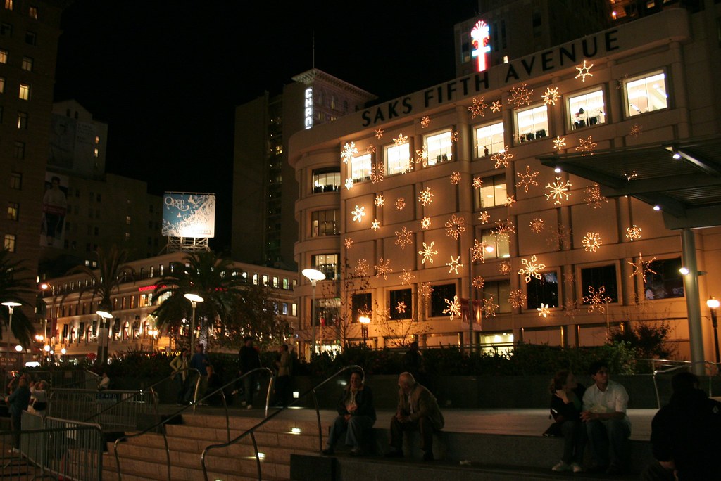 union square christmas lights have just been displayed in … Flickr