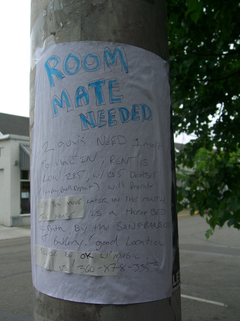 roommate wanted Olympia, WA Jason Taellious Flickr