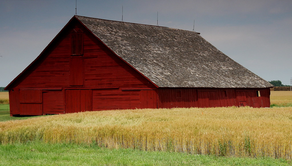 Kansas barn a barn on the way to Abilene Kansas Leigh H Flickr