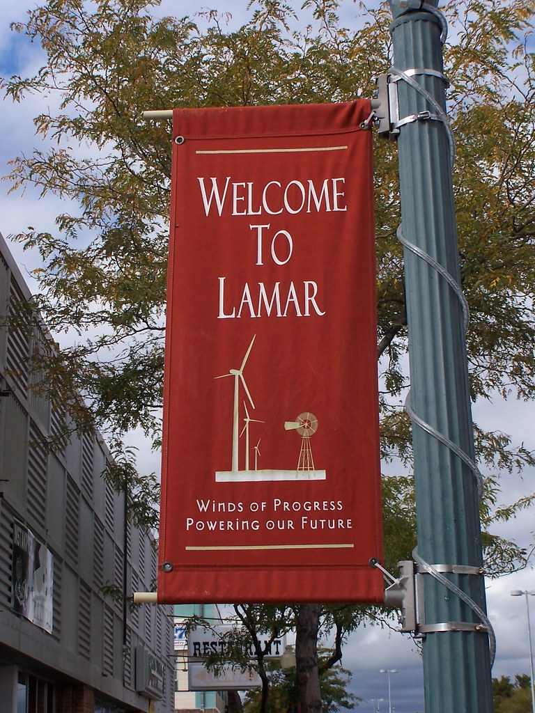 Lamar, Colorado Banner J. Stephen Conn Flickr