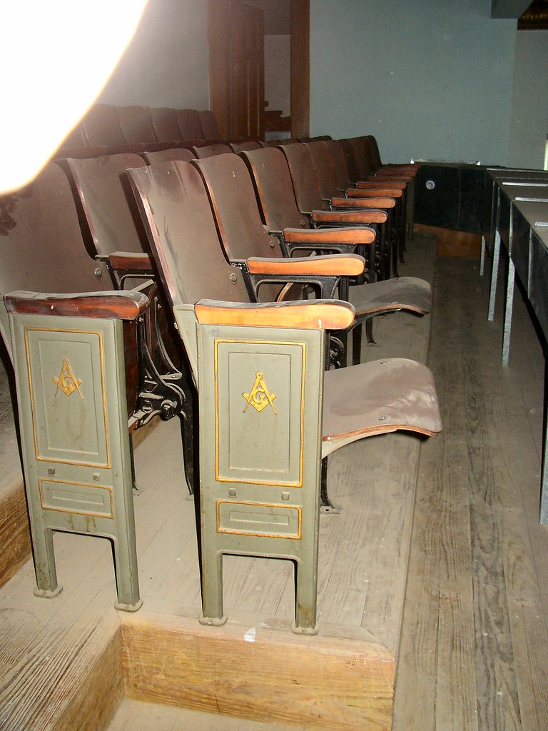 Historic Oklahoma Masonic Lodge, 157 Seats in balcony of … Flickr