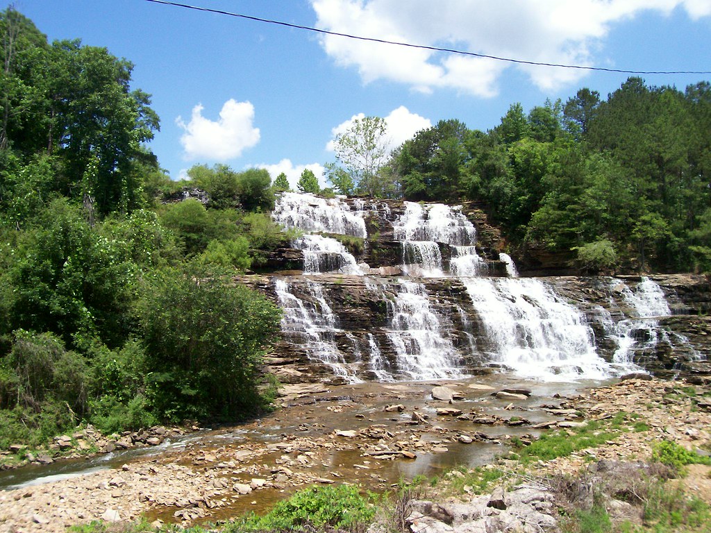 Lake Catoma falls, Cullman, Al. Betsy Flickr