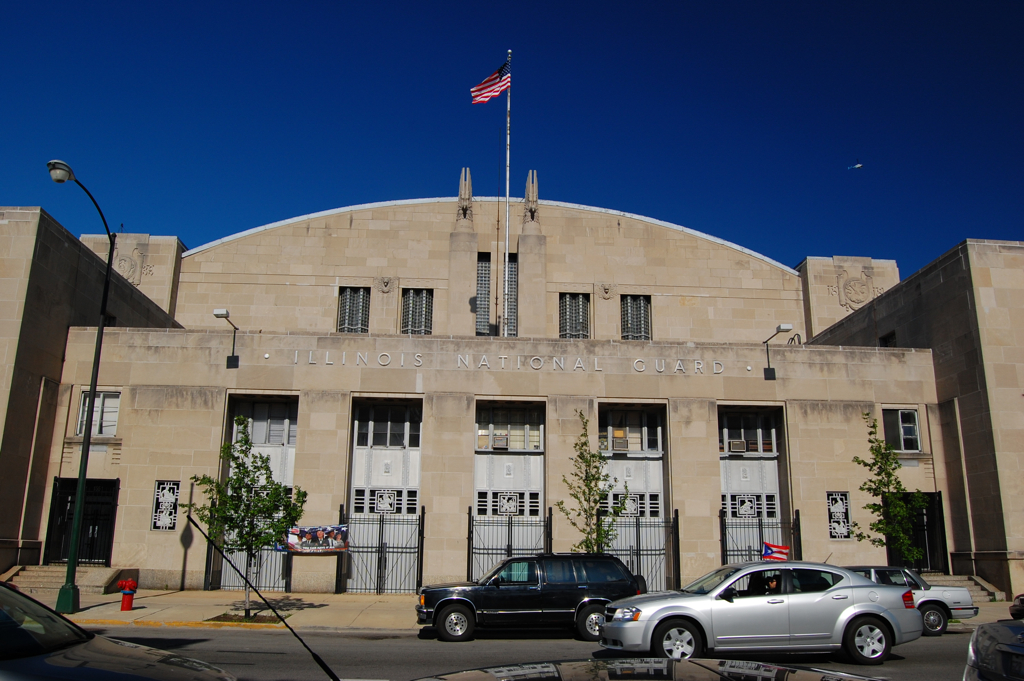 armory Kedzie front, Illinois National Guard Armory (1930s… Flickr