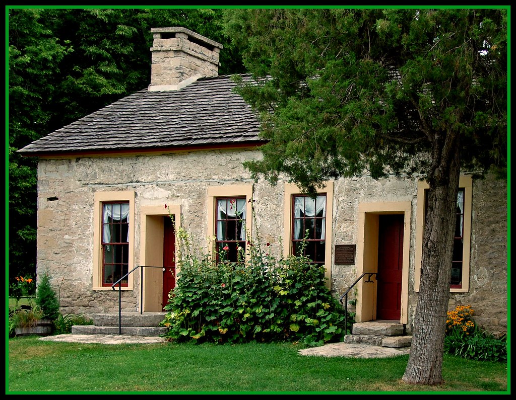 Benajah Wolcott House Built in 1822, this native limestone… Flickr