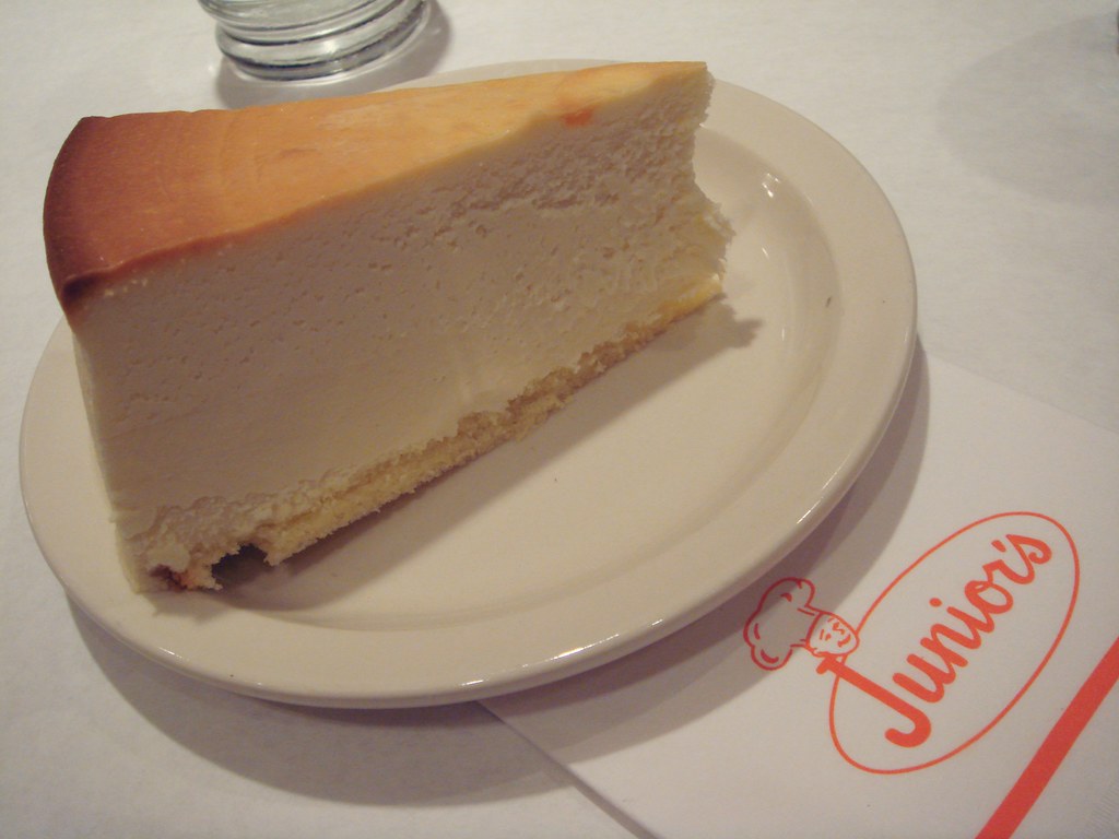 Junior's Original Cheesecake Yes, I read from many reviews… Flickr