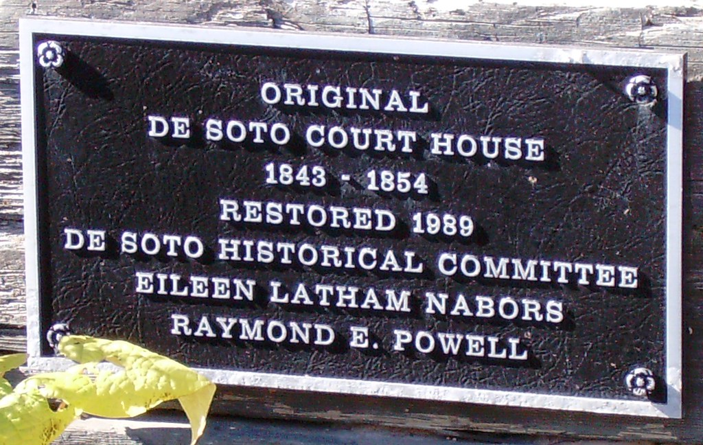 Old DeSoto Parish Courthouse Plaque (Mansfield, Louisiana)… Flickr
