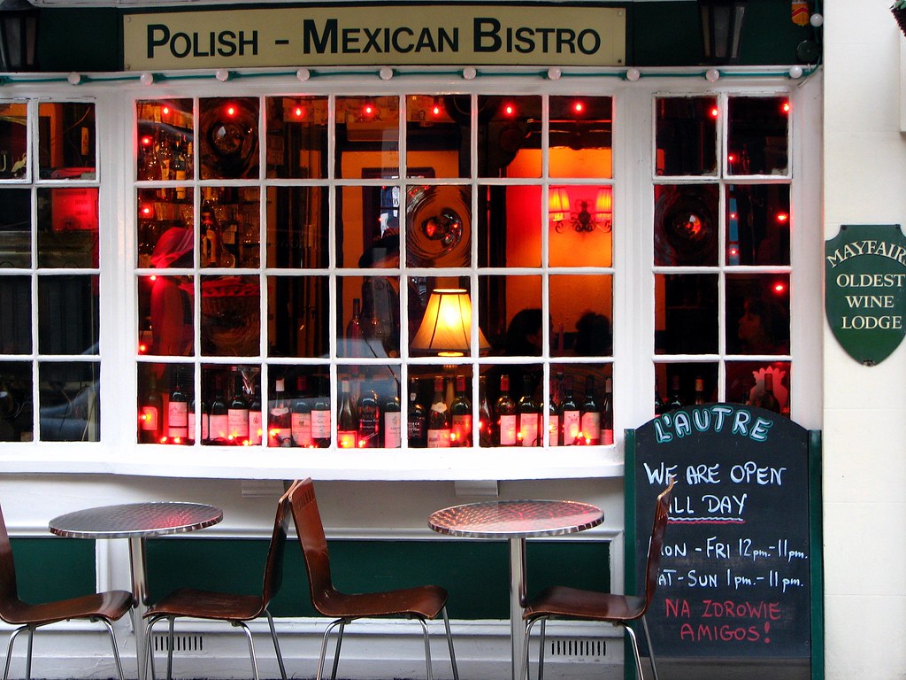 Polish What? This PolishMexican restaurant, named "L'Autr… Flickr