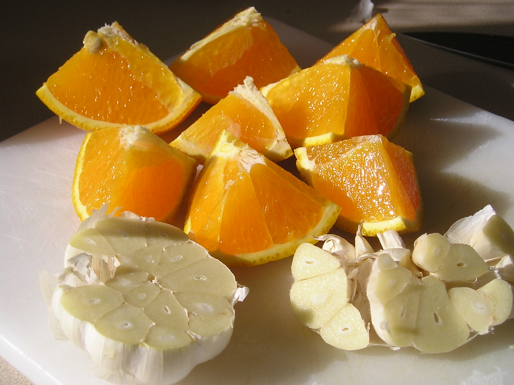 orange and garlic lynnmaxi Flickr