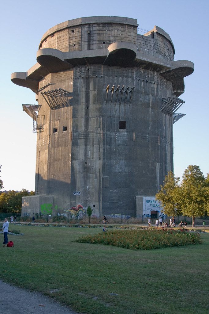 Giant WW2 Flak Tower - Vienna | Flak towers (German: Flaktür… | Flickr