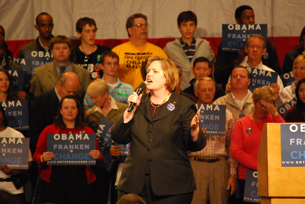 MN Union Activists Join President Clinton at Franken Rall… Flickr
