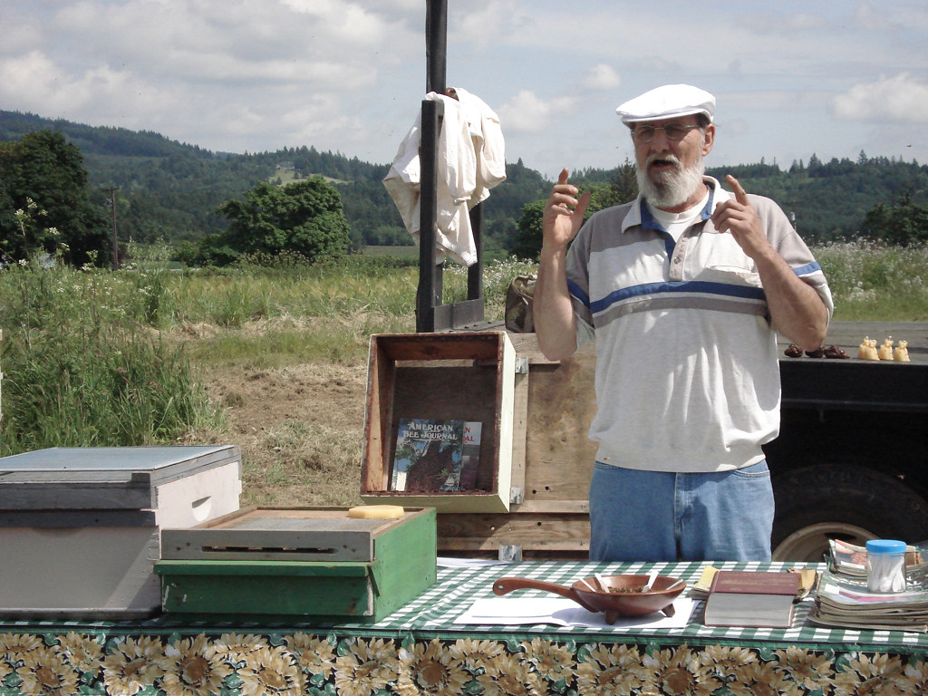 dan hiscoe discusses bees ayers creek farm slow food event… Flickr