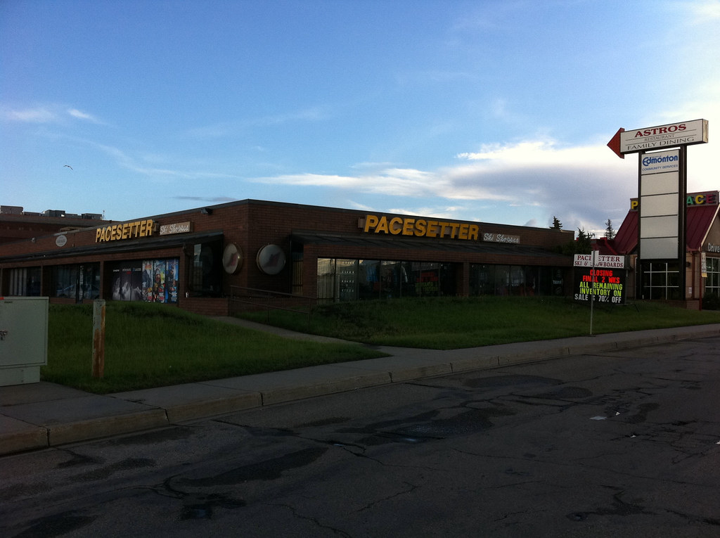 Pacesetter This landmark ski store on stony plain road is … Flickr