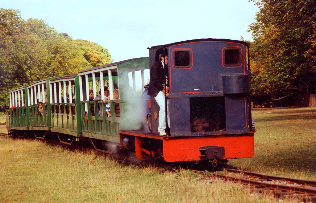 Knebworth House Railway 1990 Hunslet Lilla Hunslet Lilla… Flickr