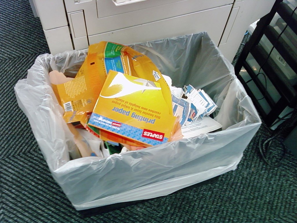 Staples doesn't Recycle Irony is an environmental treehugg… Flickr