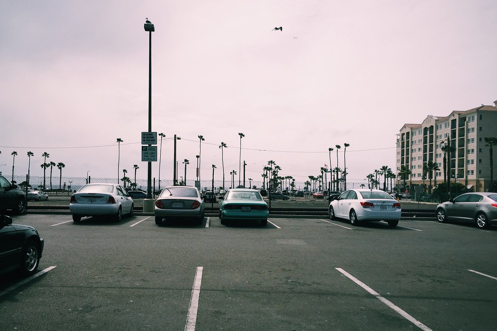 The beach parking lot autumnpalen Flickr