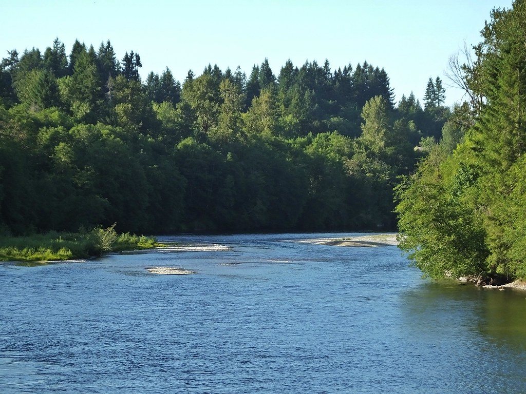 Cowlitz River 365 day 165 View north from the Toledo bridg… Flickr