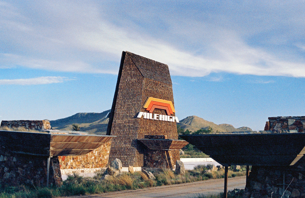 Sierra Blanca, TX Mile High guard house. Late 70s/early 80… Allison