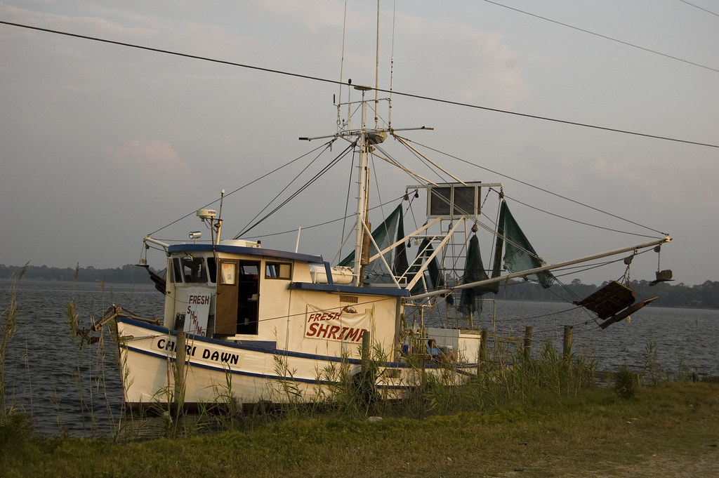 Shrimp Boat at Day's End Choctawhatchee Bay, Florida Flickr