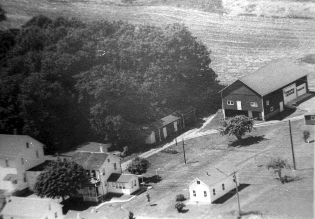 Aerial view of Yoder Farm, Pitman, PA Yoder farm, aerial p… Flickr
