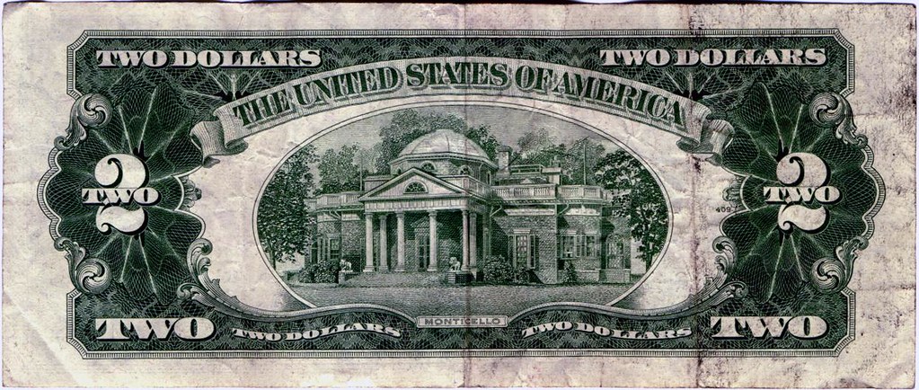 1953C 2 United States Note (Back) From Wikipedia The Uni… Flickr