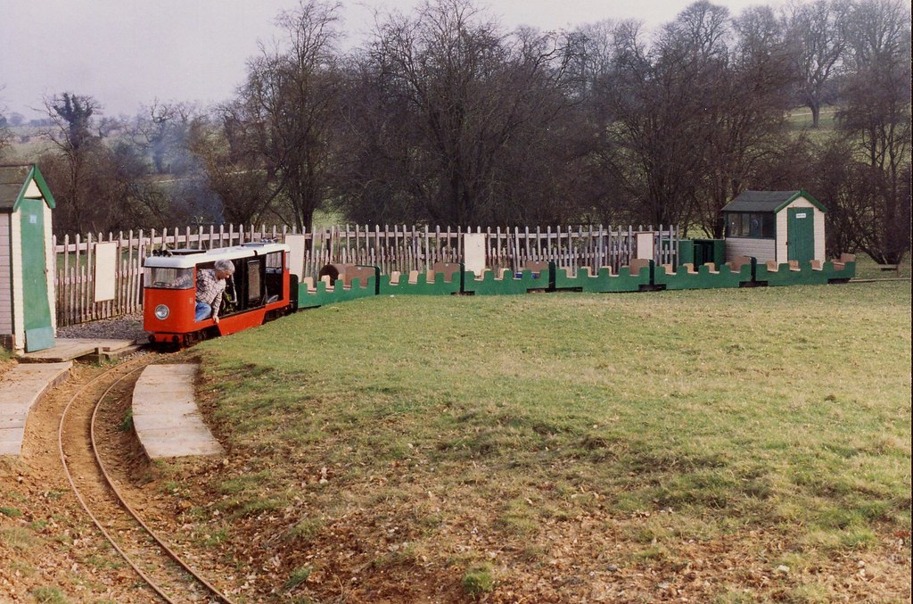 Knebworth House Miniature Railway c1993 Uncle Jim in the s… Flickr