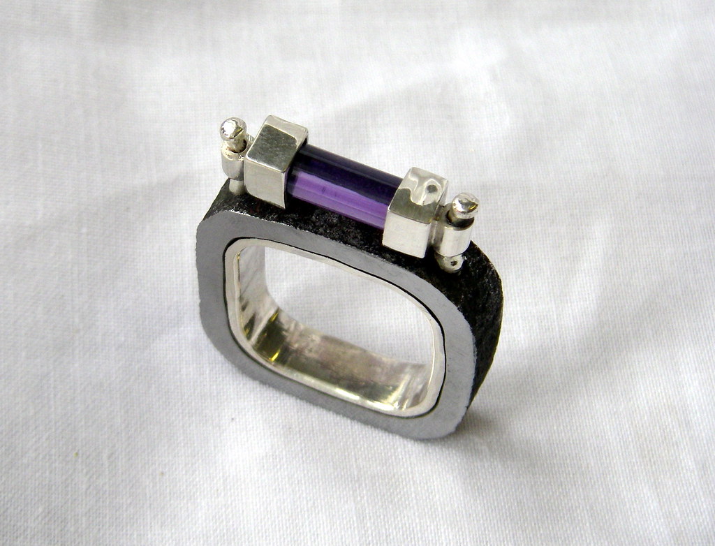 Stigworks 35, Fuse Ring Ring made from a slice of corroded… Flickr