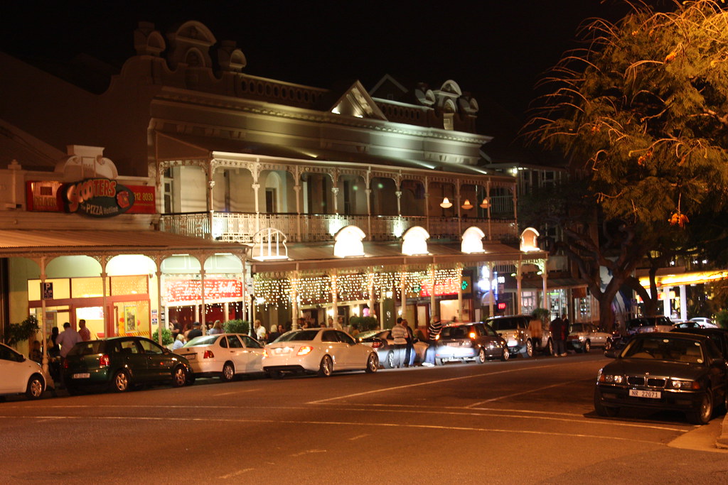 Night View of Florida Road, Durban This is a view down Flo… Flickr