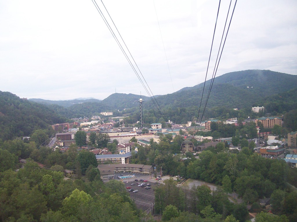 Gatlinburg View from the Cable Car Kevin Hansford Flickr