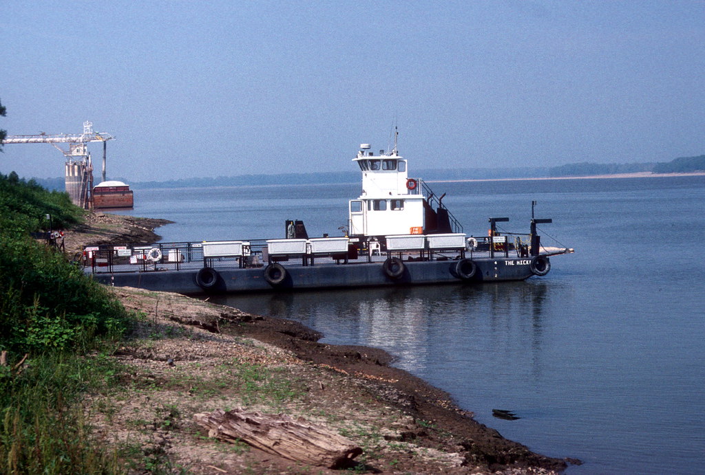 Hickman Ferry, Mississippi River, KY (1997) Kentucky Mis… The