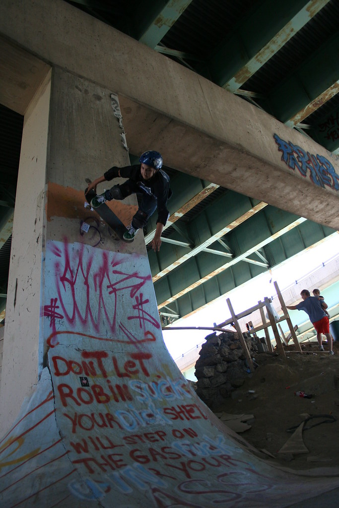 fdr skatepark fdr skatepark , dirty pillar canilivesk8r Flickr