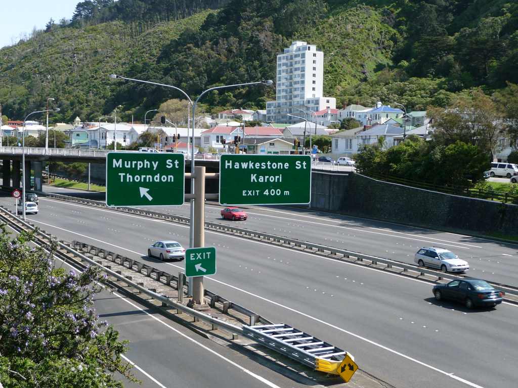 Motorway Wellington New Zealand Sign ShortyNZ Flickr