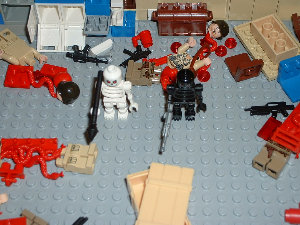 Lego gore Halloween contest intery Mr. Ballinger Flickr