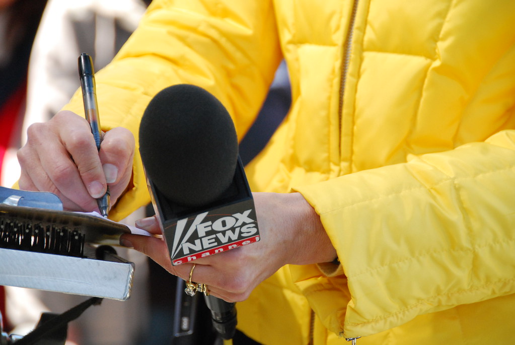 Fox News "reporter" Claudia Cowan San Francisco Olympic Torch a