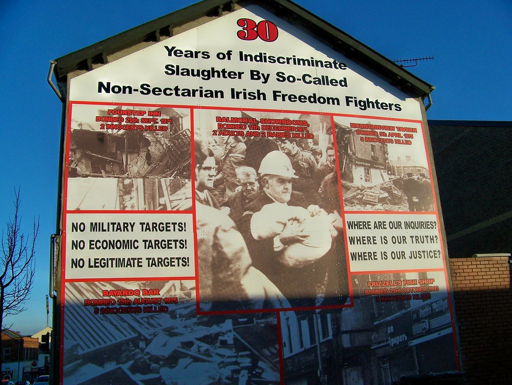 One of the more political murals Shankill Road, Belfast. F… Flickr