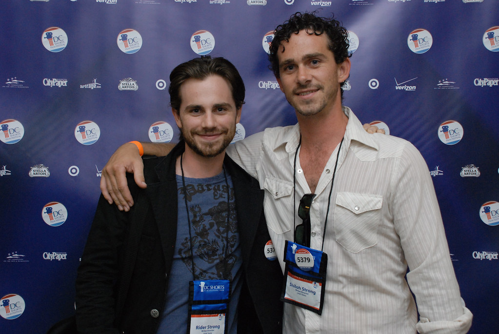 Rider and Shiloh Strong of Santa Barbara, CA DC Shorts Film Festival
