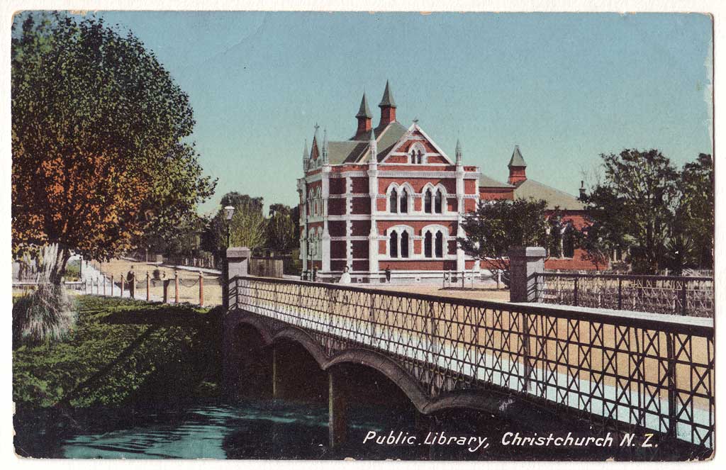 Public Library, Christchurch, N.Z. Canterbury Public Libra… Flickr