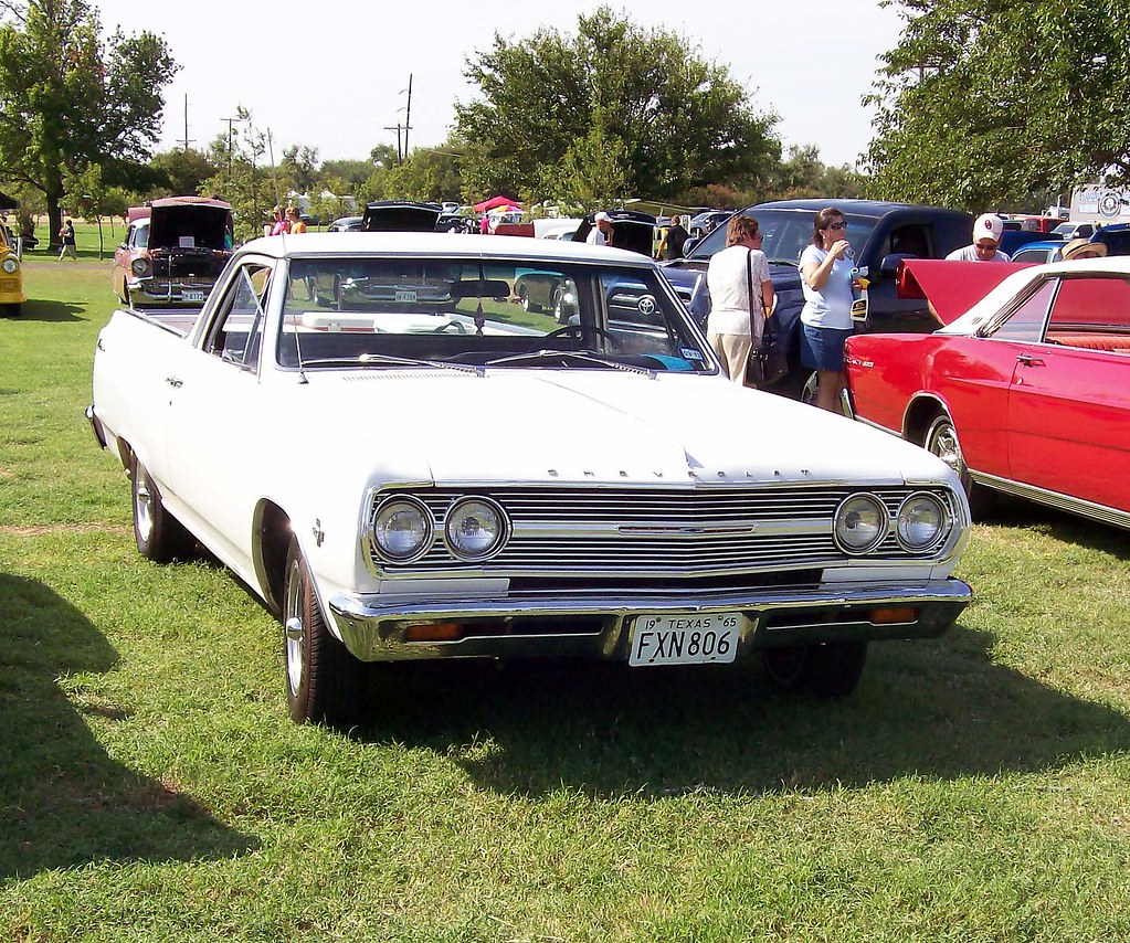 '65 Chevy El Camino El Camino, half car/half truck model r… Flickr