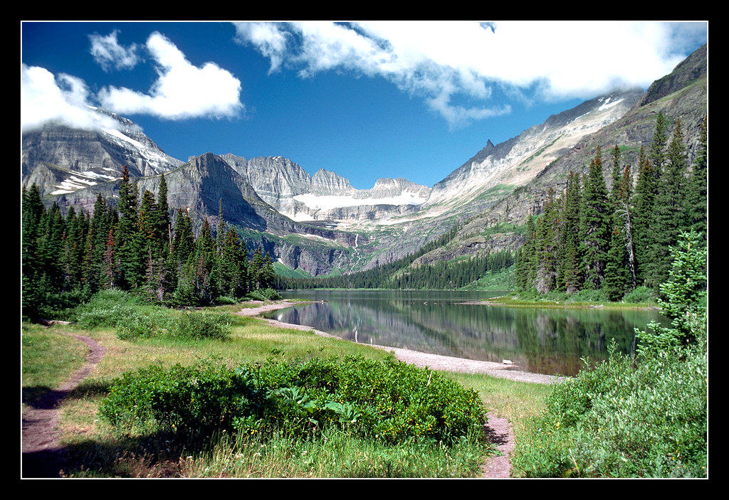 Lake Josephine in Glacier National Park 1977 This wonder… Flickr