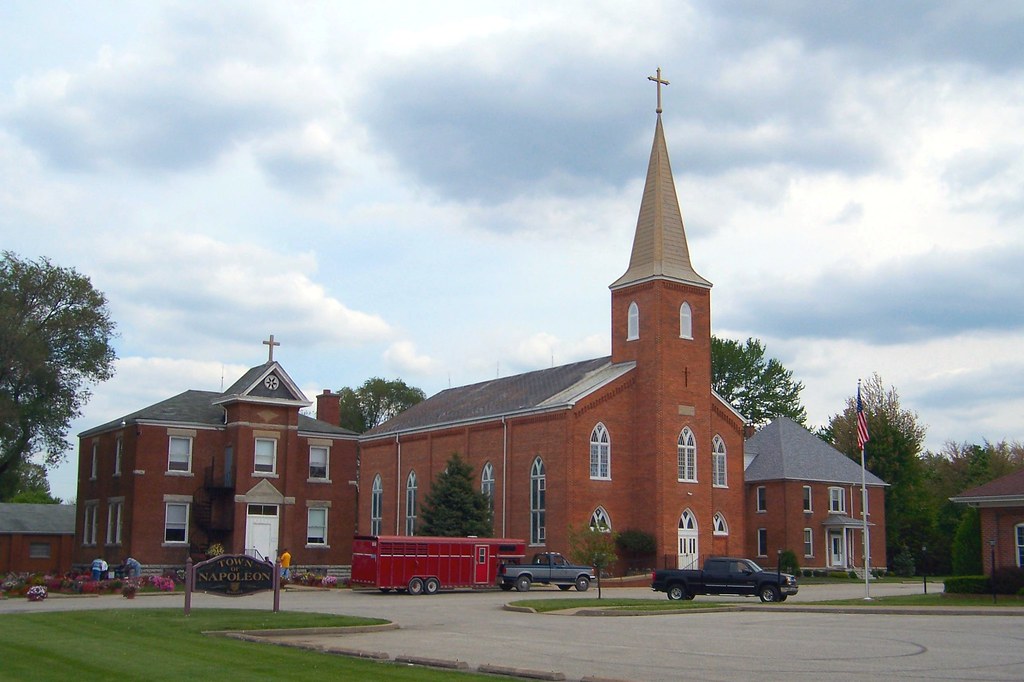 St. Maurice Catholic Church and School, Napoleon, Indiana Flickr