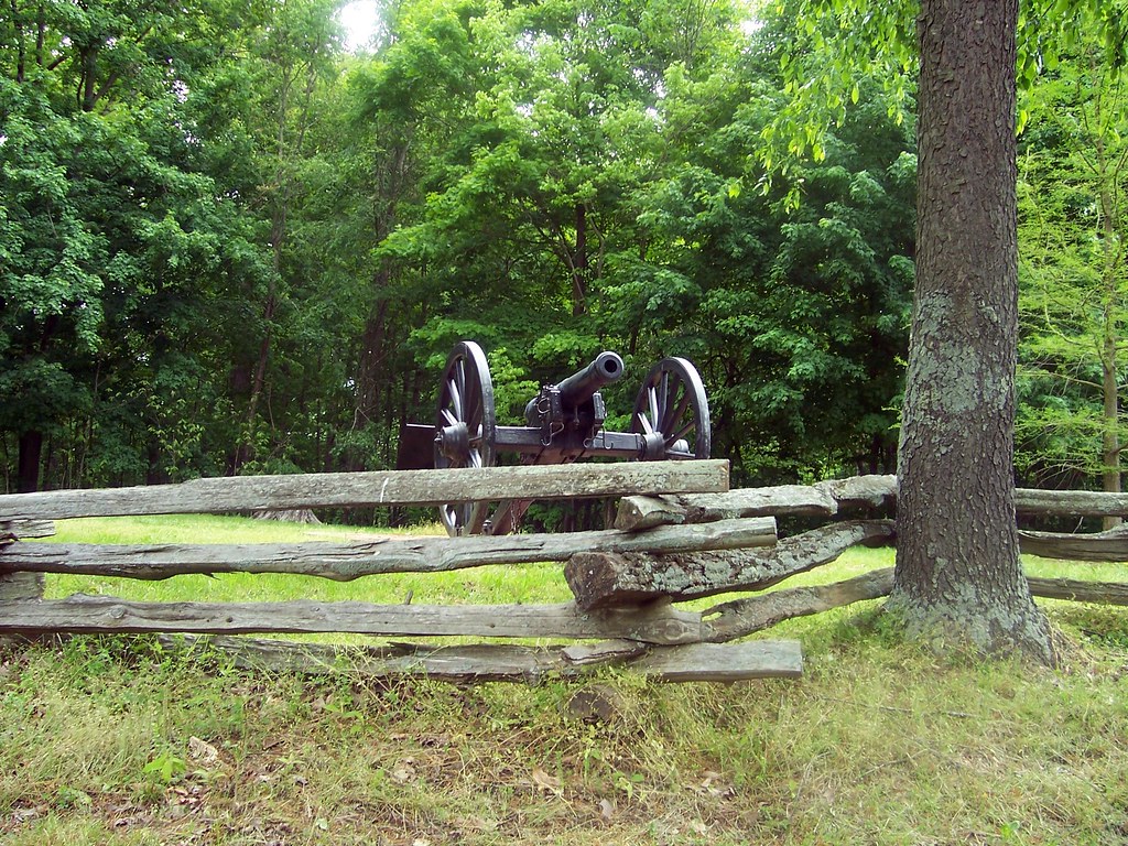 Corydon Indiana Battlefield A replica made by South Bend f… Flickr