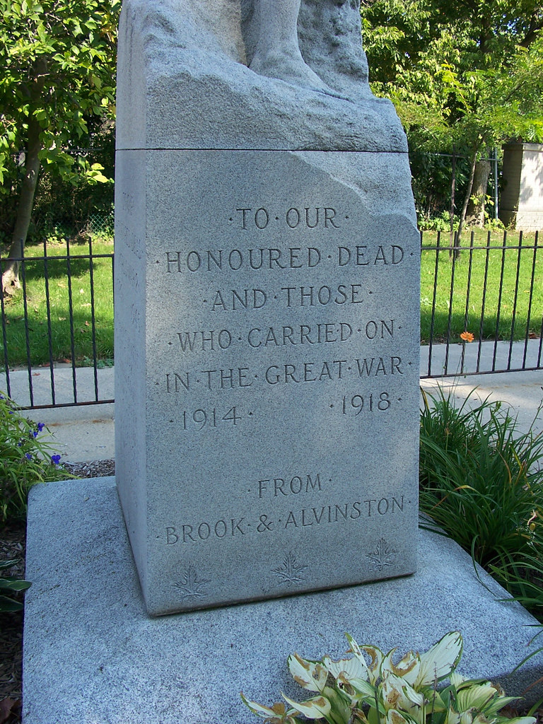 Flickriver Photoset 'Alvinston Ontario Cenotaph' by tinhutjohn