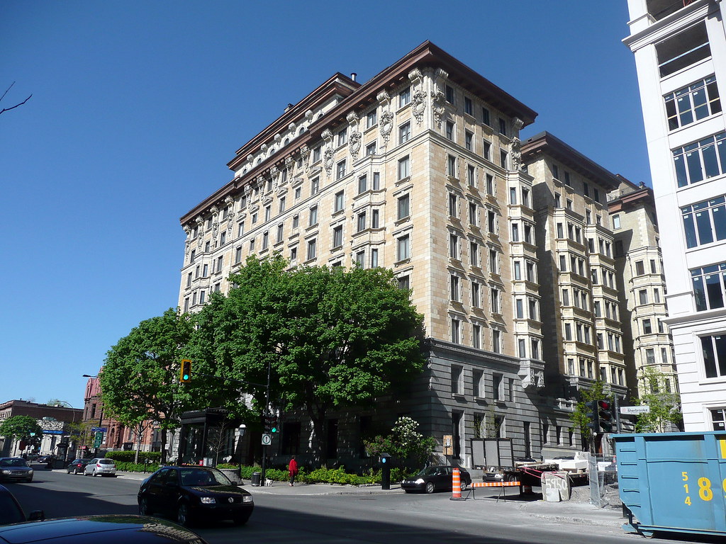 Linton Apartments Sherbrooke Street,Montreal. Designed by … Flickr