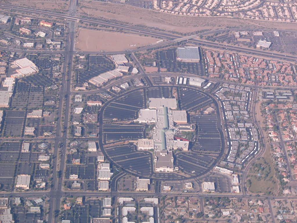 Arrowhead Mall, Arizona from an Airplane Arrowhead Mall, P… Flickr