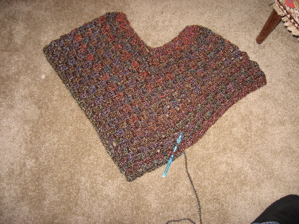 11.7.2008 Martha Stewart Home' poncho Pattern foun… Flickr