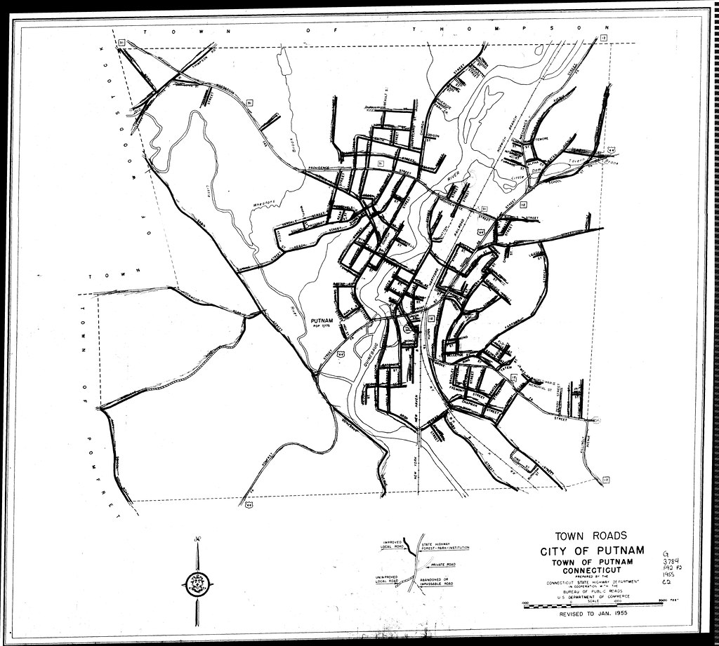 Town roads, city of Putnam Town of putnam, Connecticut 19… Flickr
