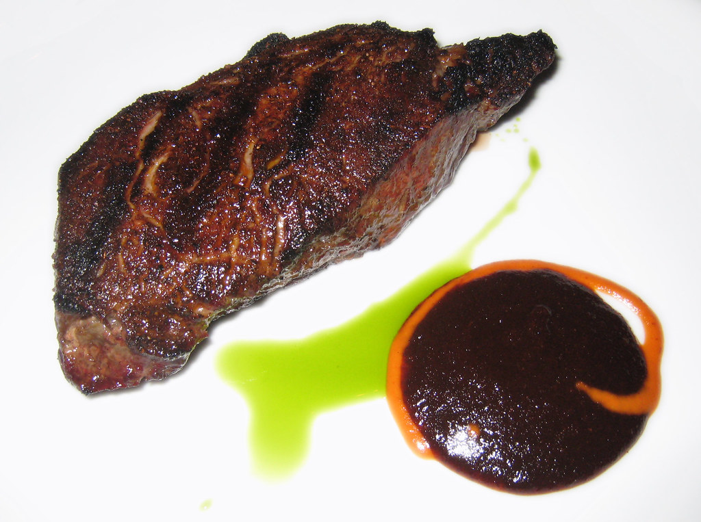 Black Angus New York Strip Loin Steak With House Made Mesa… Flickr