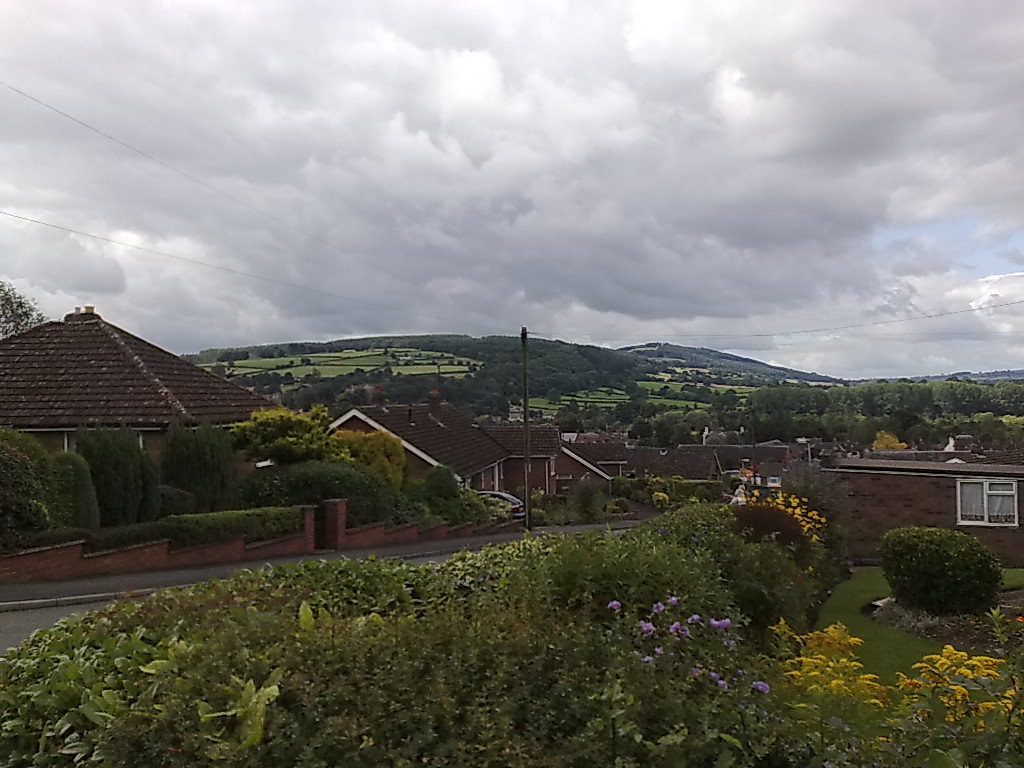 22/08/2008 View of some hills from gravel road ludlow Mushy2k2008