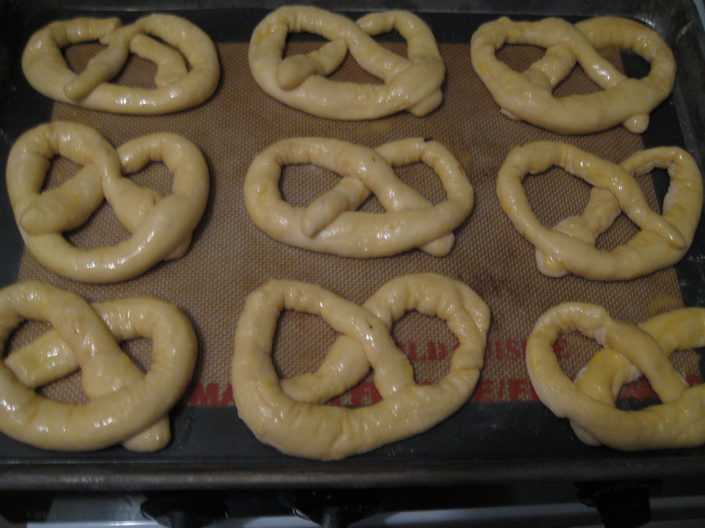 Homemade Pretzel Dough Egg Wash 1 Flickr