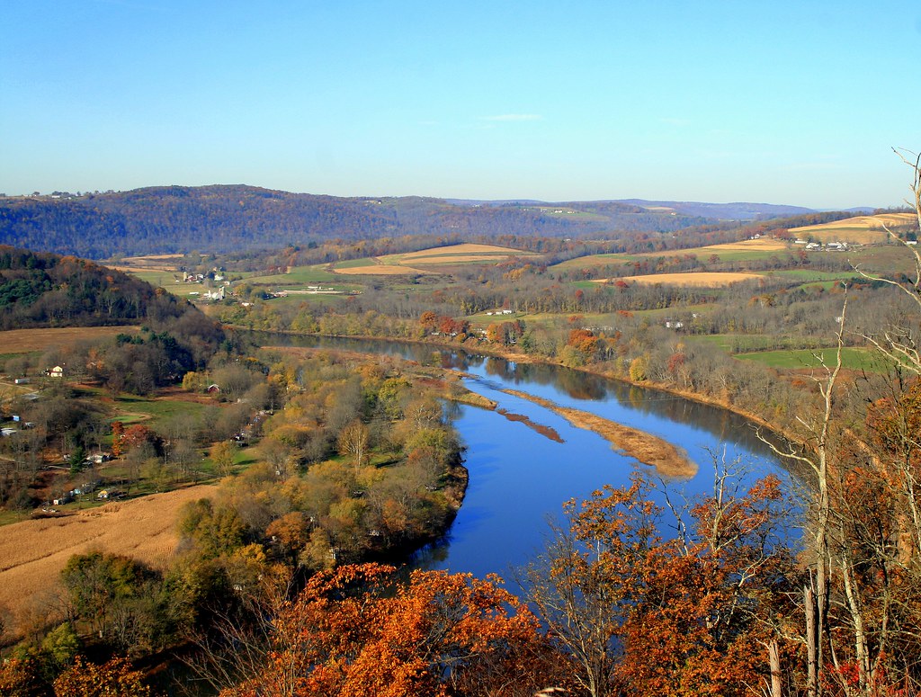 View from Wyalusing Susquehanna River in Wyalusing (Bradfo… Flickr